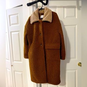 310 The Teddy Bear Sherpa Coat NWT
